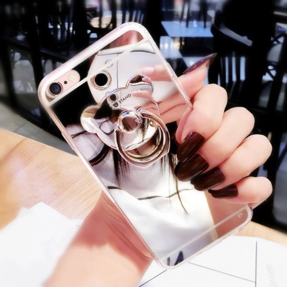 💕MIRROR RING HOLDER IPHONE X CASE💕 - Picture 3 of 5